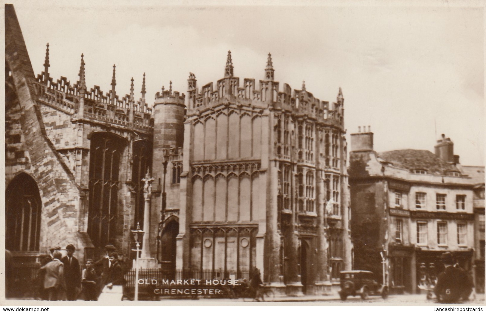 Postcard Old Market House Cirencester RP  My Ref  B13184 - Other & Unclassified