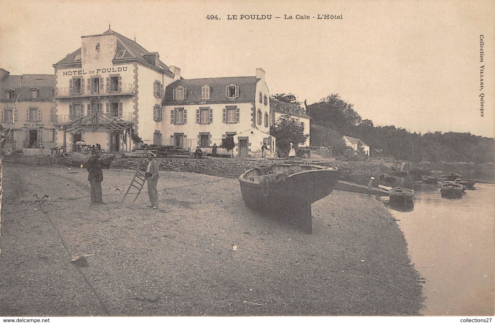 29-LE-POULDU- LA CALE, L'HÔTEL - Le Pouldu