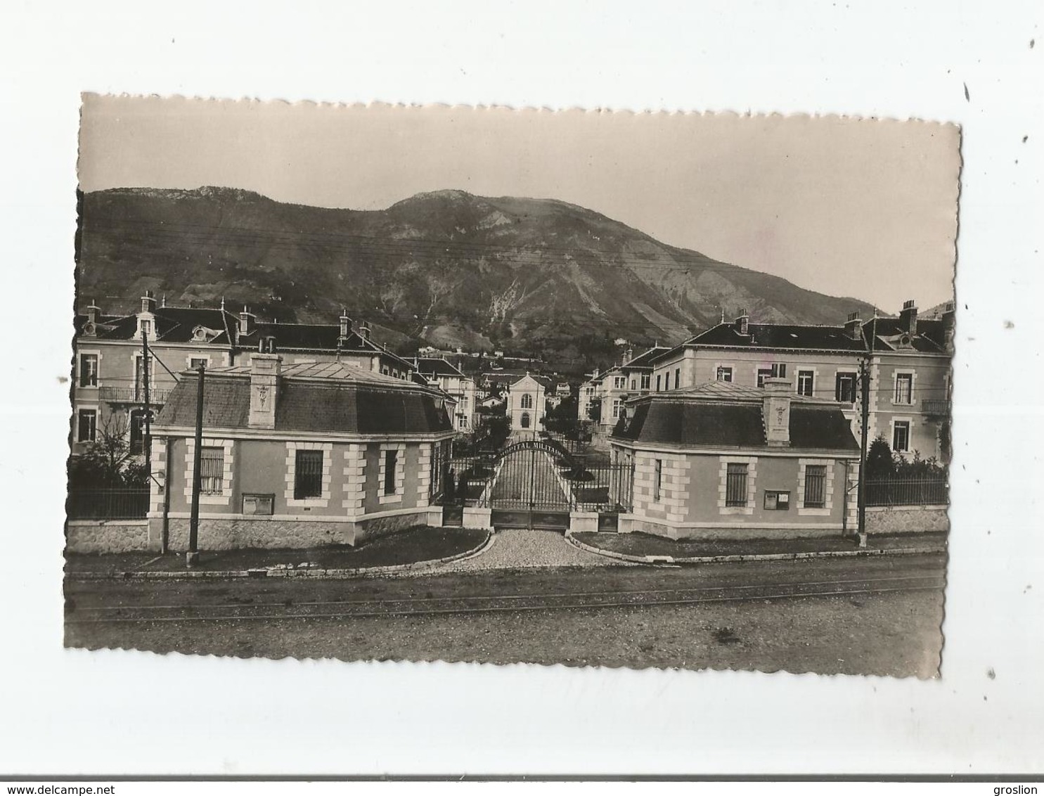 LA TRONCHE (ISERE) GRENOBLE CARTE PHOTO L'HOPITAL MILITAIRE - La Tronche