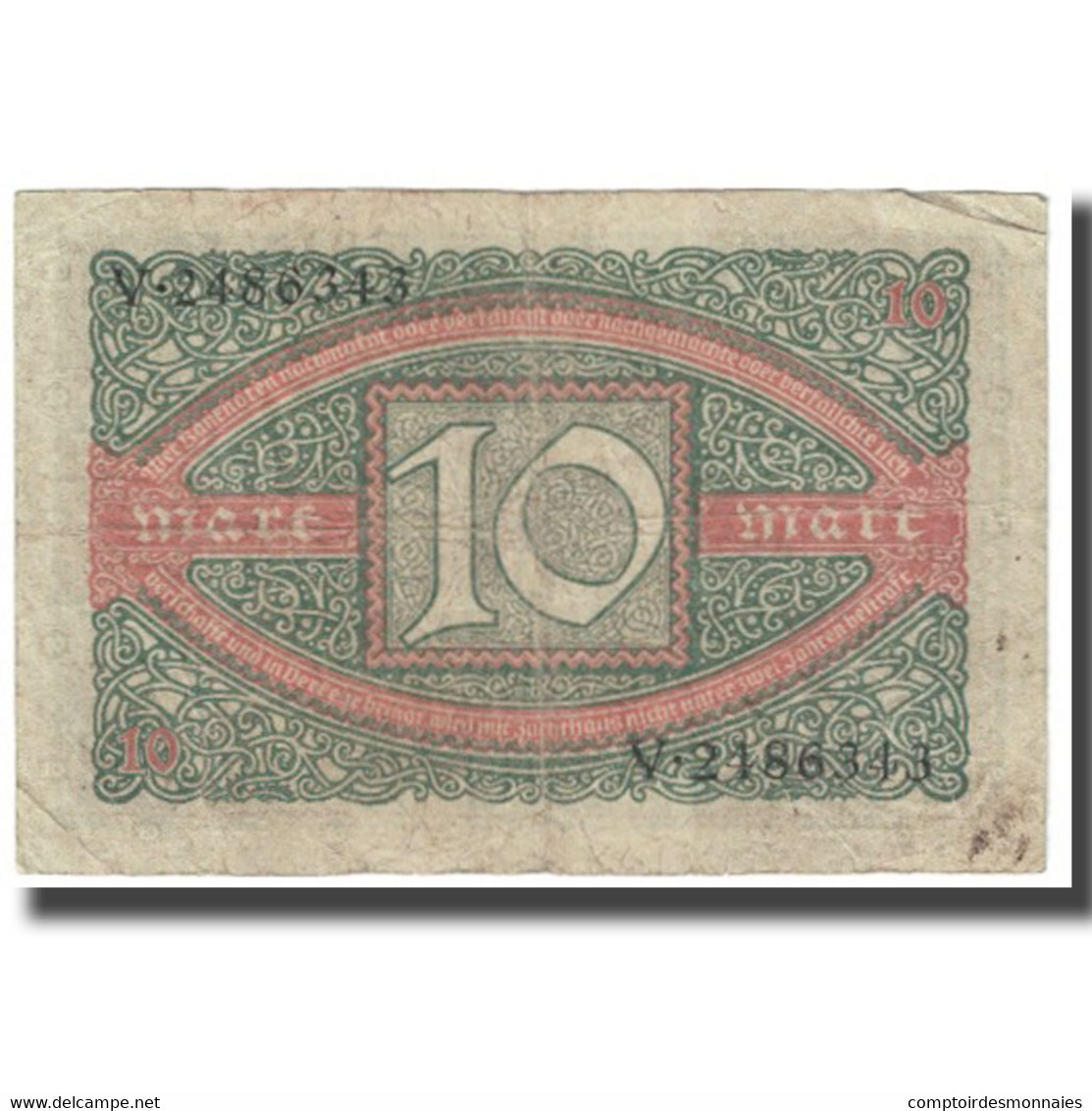 Billet, Allemagne, 10 Mark, 1920, 1920-02-06, KM:67b, TTB - 10 Mark