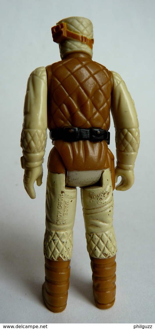 FIGURINE FIRST RELEASE  STAR WARS 1980 REBEL SOLDIER HOTH Vers 1 HONG KONG (2) - First Release (1977-1985)