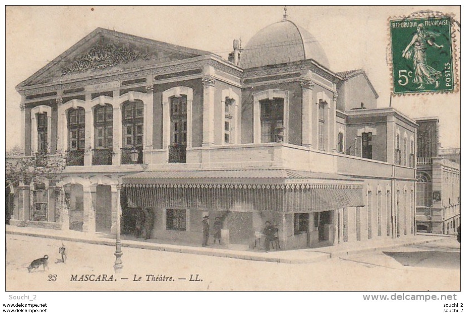 CE1 -  MASCARA  -  LE THEATRE  -  2 SCANS - Other & Unclassified