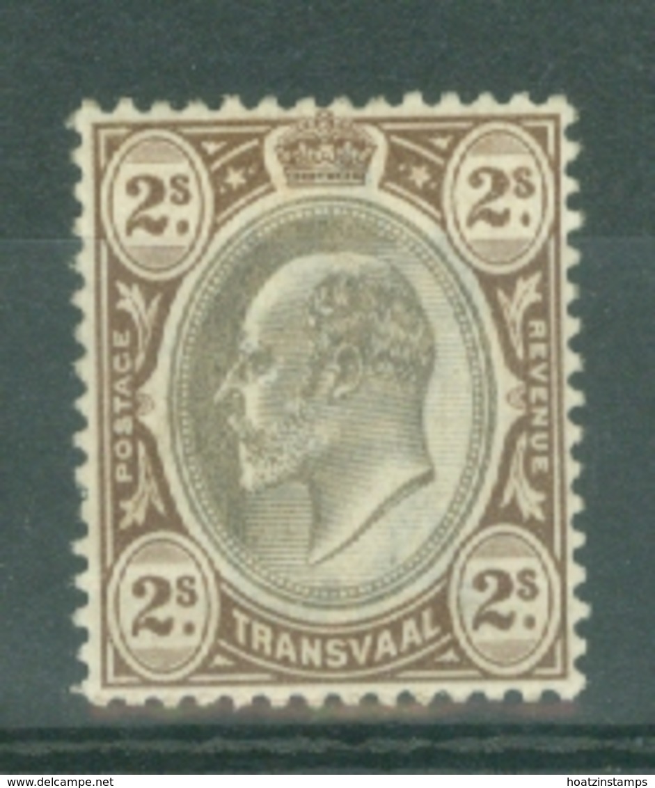 Transvaal: 1902   Edward    SG252   2/-     MH - Transvaal (1870-1909)