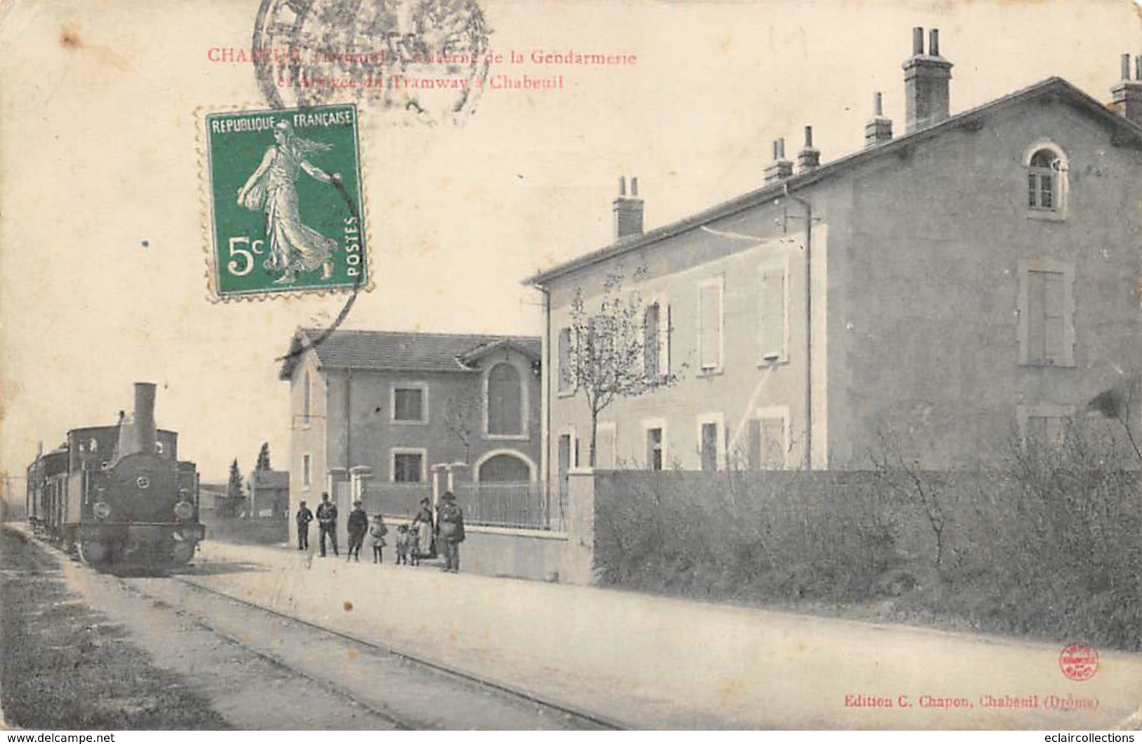 Chabeuil    26     Gendarmerie.Arrivée Du Tramway    (Voir Scan) - Autres & Non Classés