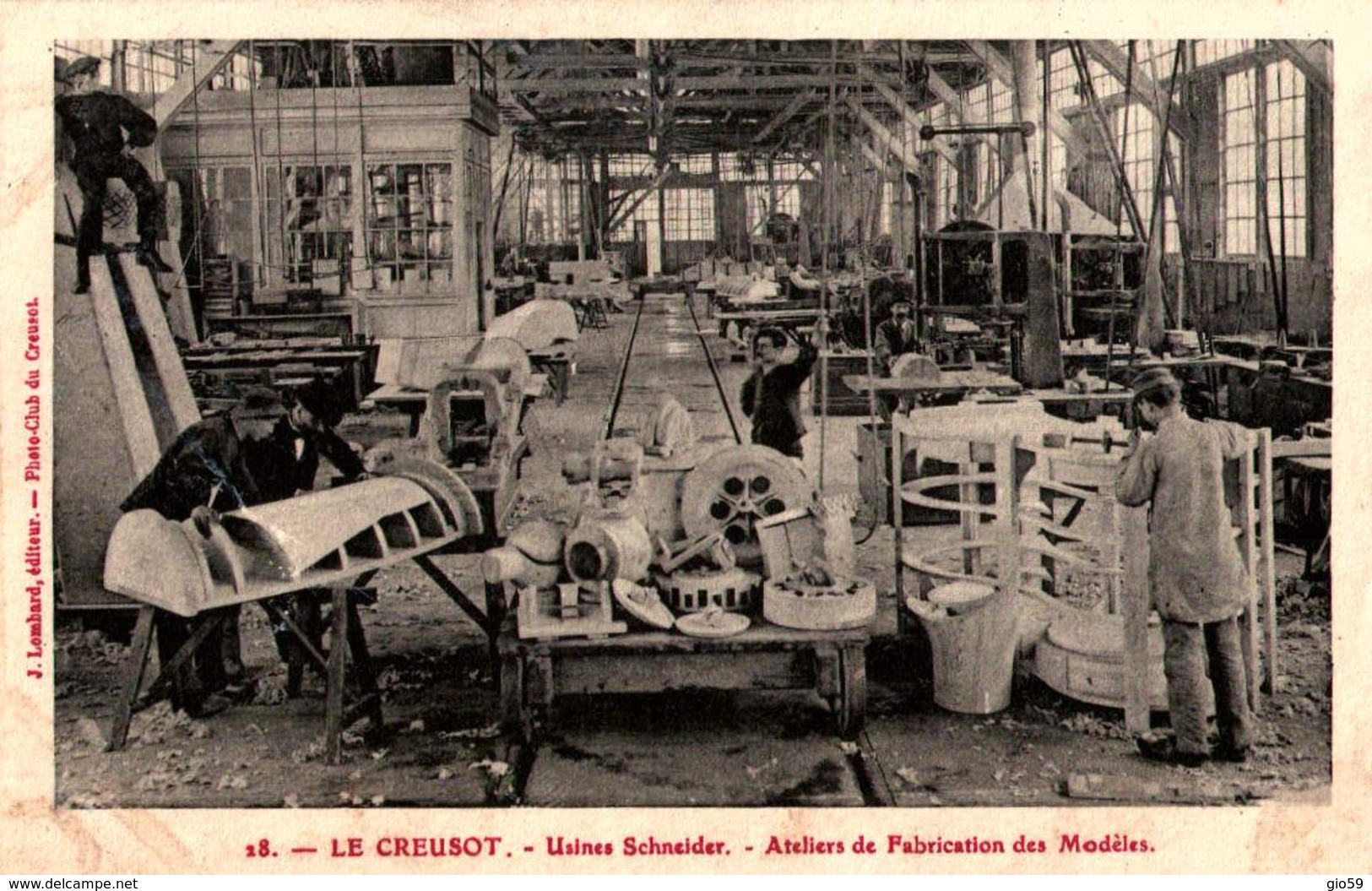 [71] Saône Et Loire > Le Creusot / USINE  SCHNEIDER  /  ATELIER /LOT 750 - Le Creusot