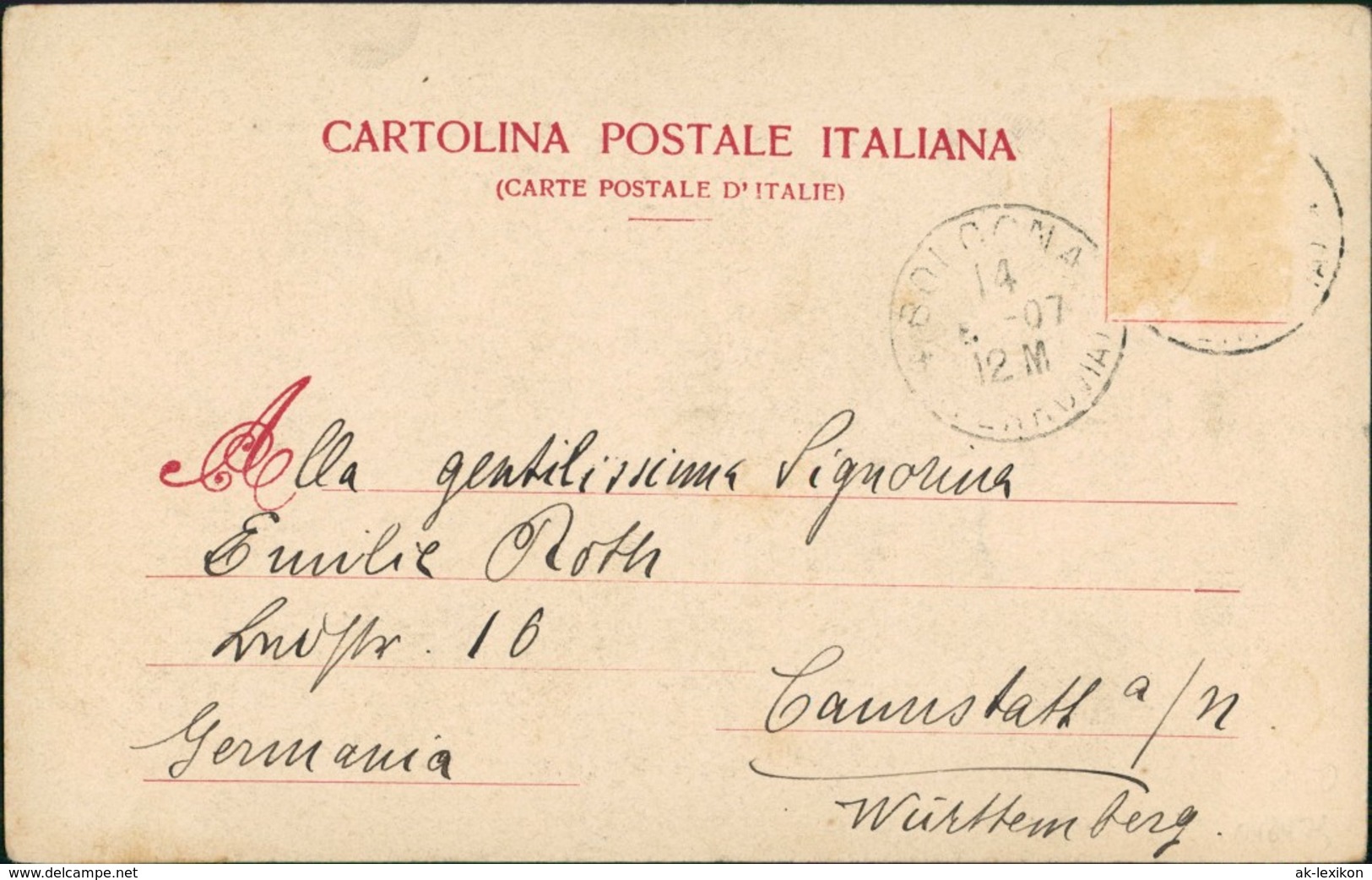 Cartoline Ravenna Dintorni Canale Naviglio 1909 - Altri & Non Classificati