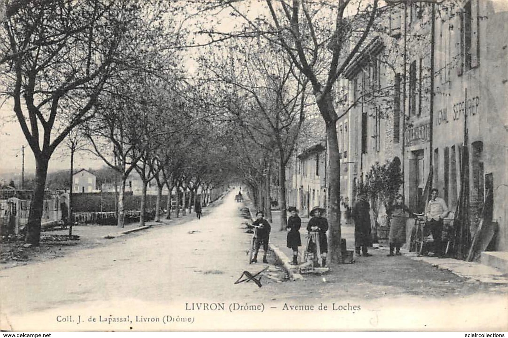 Livron      26       Epicerie Et Avenue De Loches      (Voir Scan) - Other & Unclassified