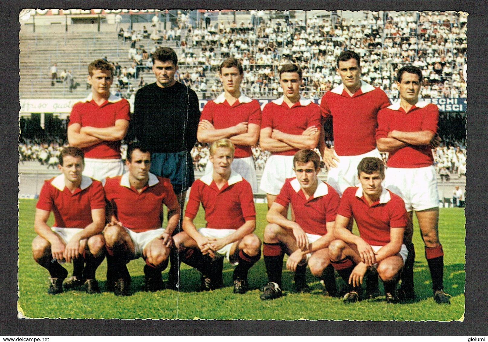 Cartolina AC Torino Foto Squadra, Cartlina 30-10-1961 - Stades & Structures Sportives