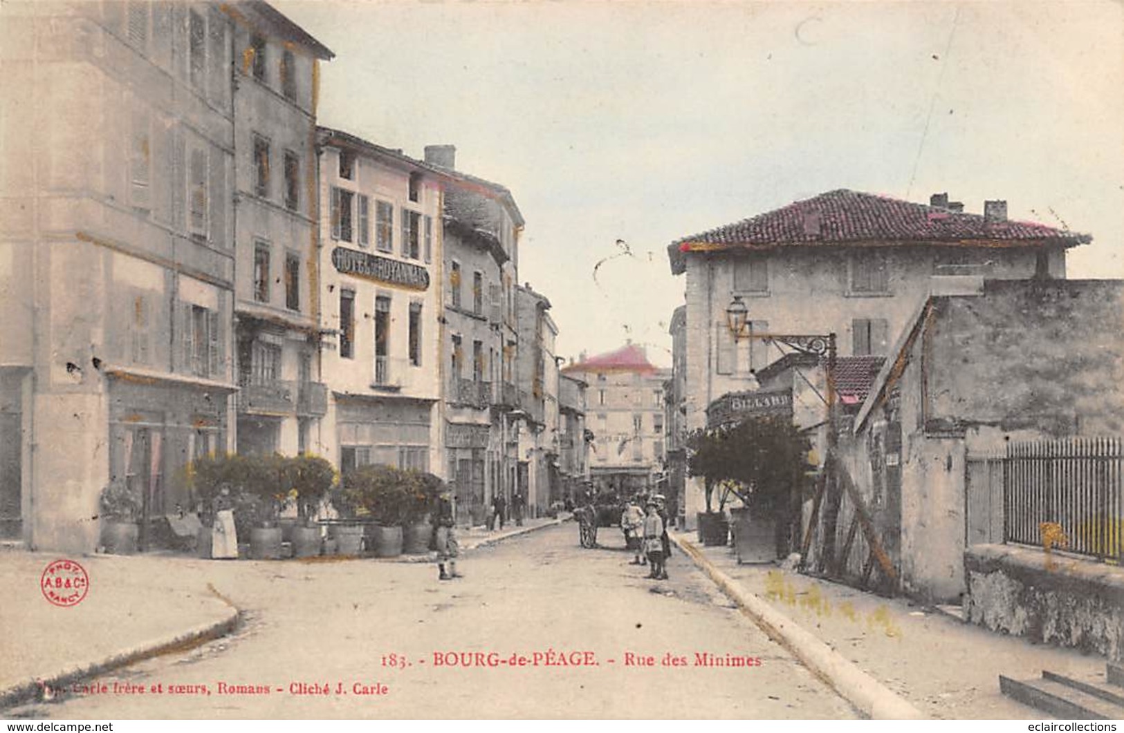 Bourg De Péage       26       Hôtel Royannais Rue Des Minimes     (Voir Scan) - Autres & Non Classés