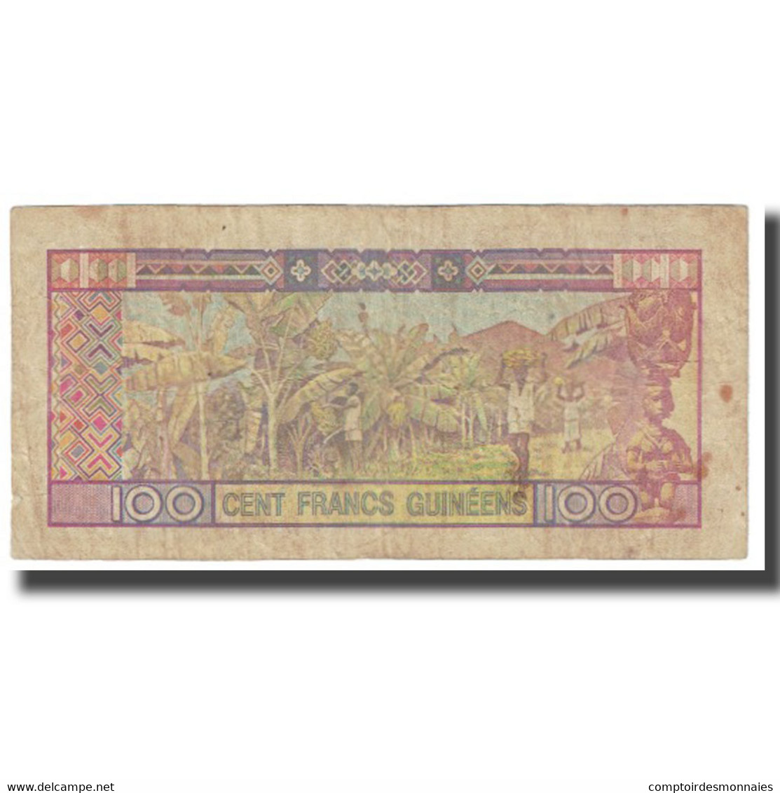 Billet, Guinea, 100 Francs, 1960, 1960-03-01, KM:30a, TB - Guinea