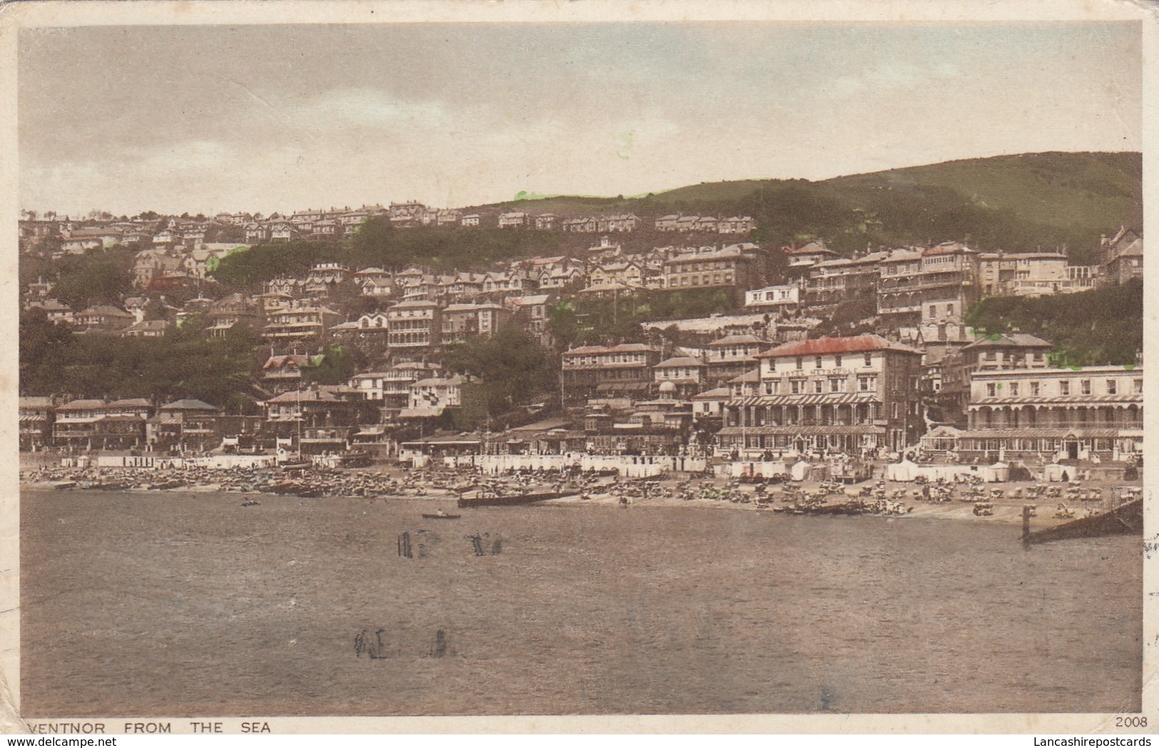 Postcard Ventnor From The Sea PU 1930 By Nigh Of Ventnor  My Ref  B13187 - Ventnor