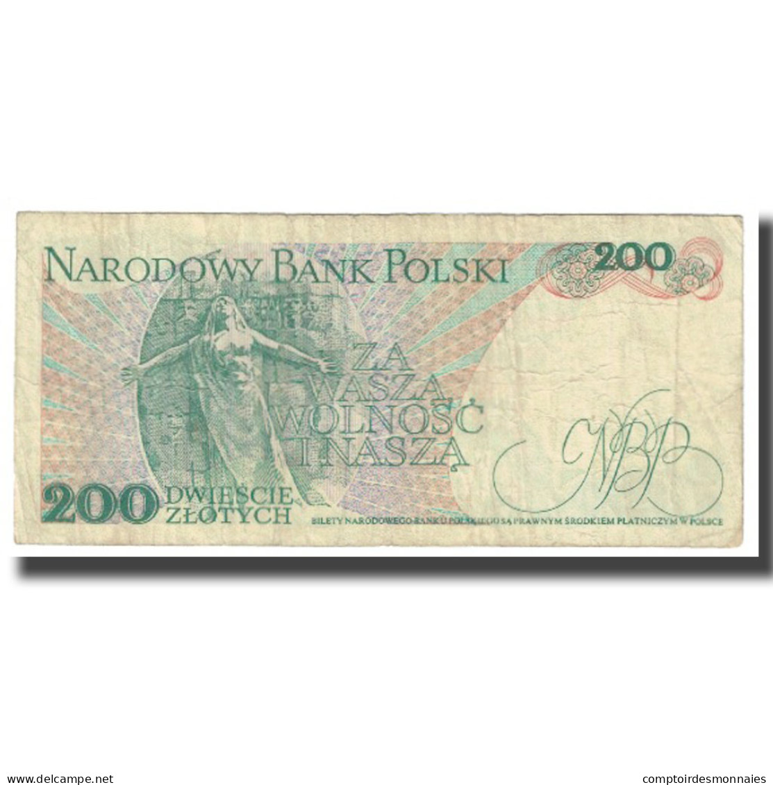 Billet, Pologne, 200 Zlotych, 1986, 1986-06-01, KM:144c, B+ - Pologne