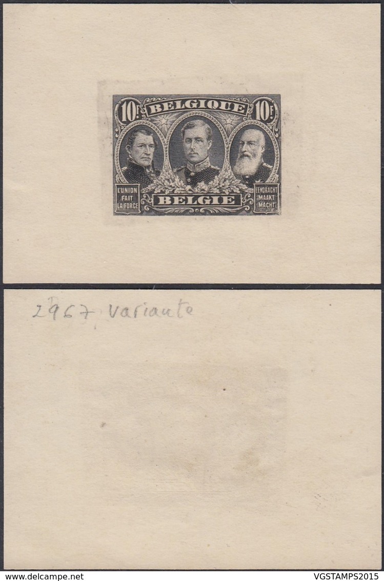 Belgique 1915 - Essai Au Type COB 149 " Les 3 Rois "  (DD) DC 2985 - Proofs & Reprints