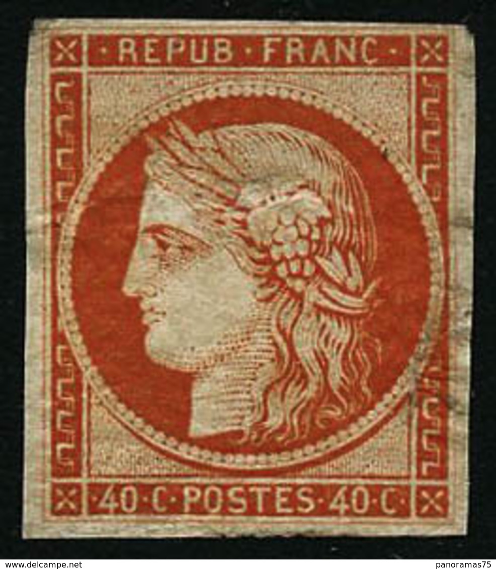 * N°5 40c Orange - TB - 1849-1850 Ceres