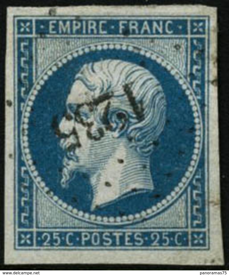 Oblit. N°15 25c Bleu - TB - 1853-1860 Napoléon III.