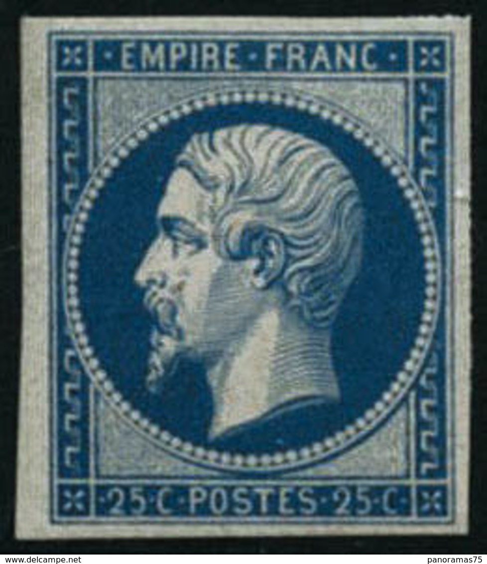 ** N°15c 25c Bleu, Réimp - TB - 1853-1860 Napoléon III.