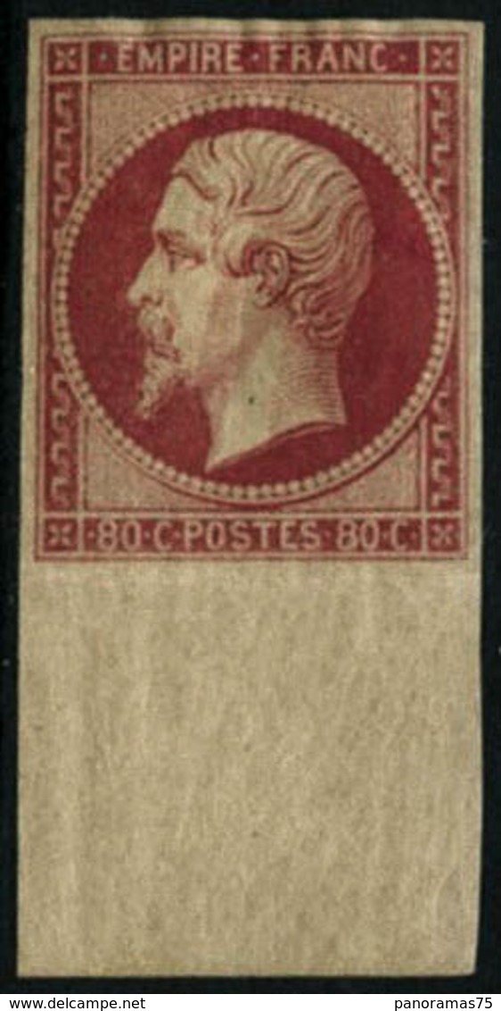 * N°17B 50c Rose, Signé Calves - TB - 1853-1860 Napoléon III