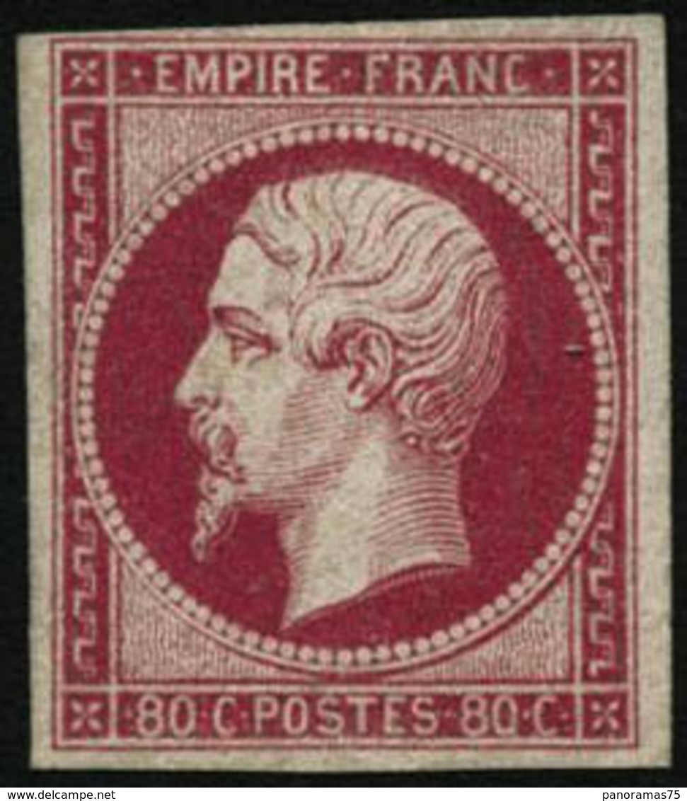 * N°17B 80c Rose - TB - 1853-1860 Napoléon III.