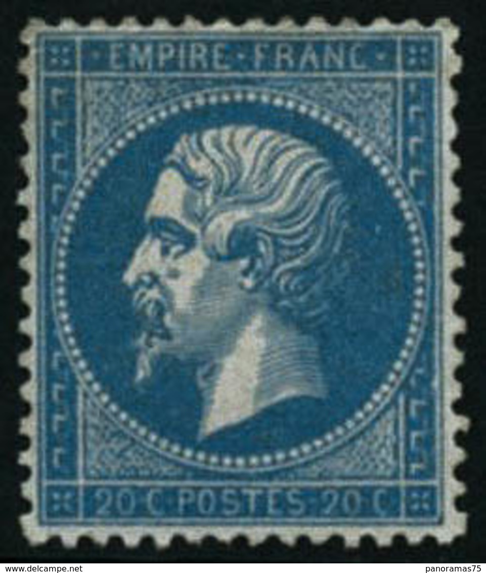 * N°22 20c Bleu - TB - 1862 Napoléon III