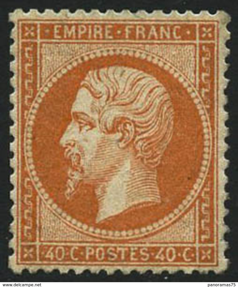 ** N°23 40c Orange - TB - 1862 Napoléon III.