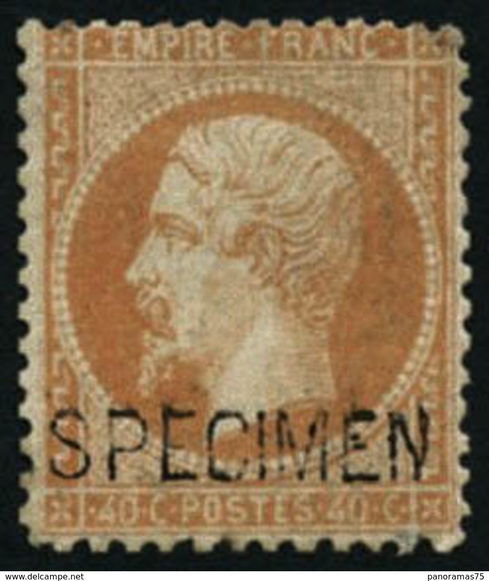 ** N°23d 40c Orange - TB - 1862 Napoléon III.