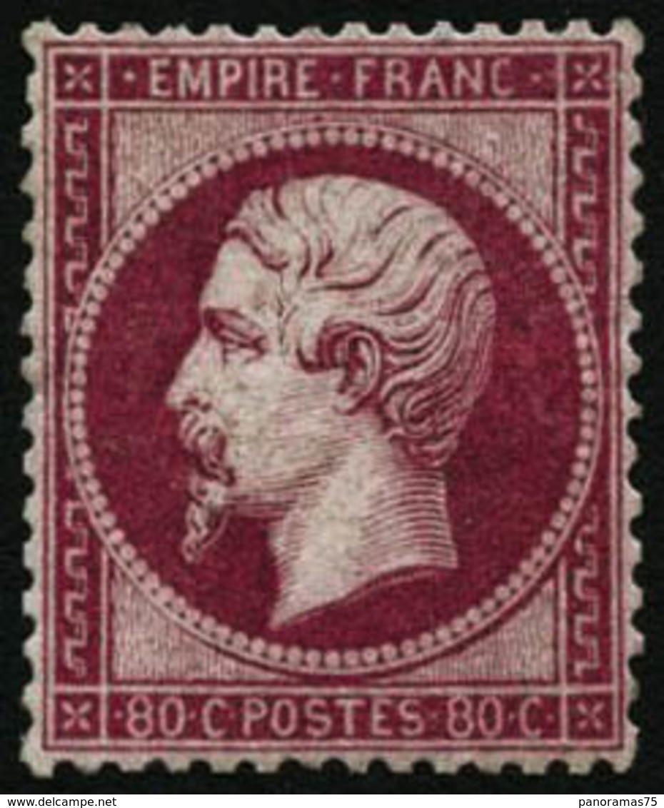 ** N°24 80c Rose - TB - 1862 Napoleone III