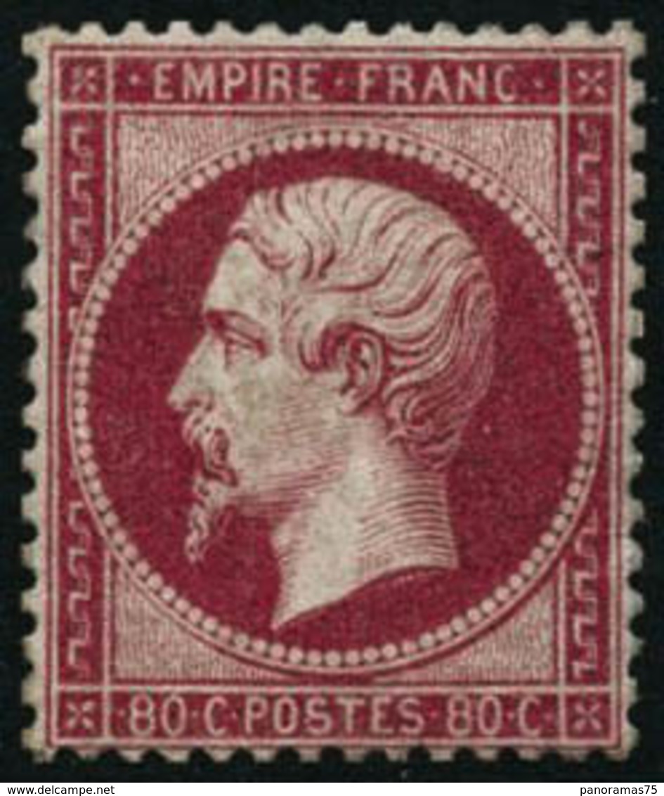 ** N°24 80c Rose - TB - 1862 Napoléon III