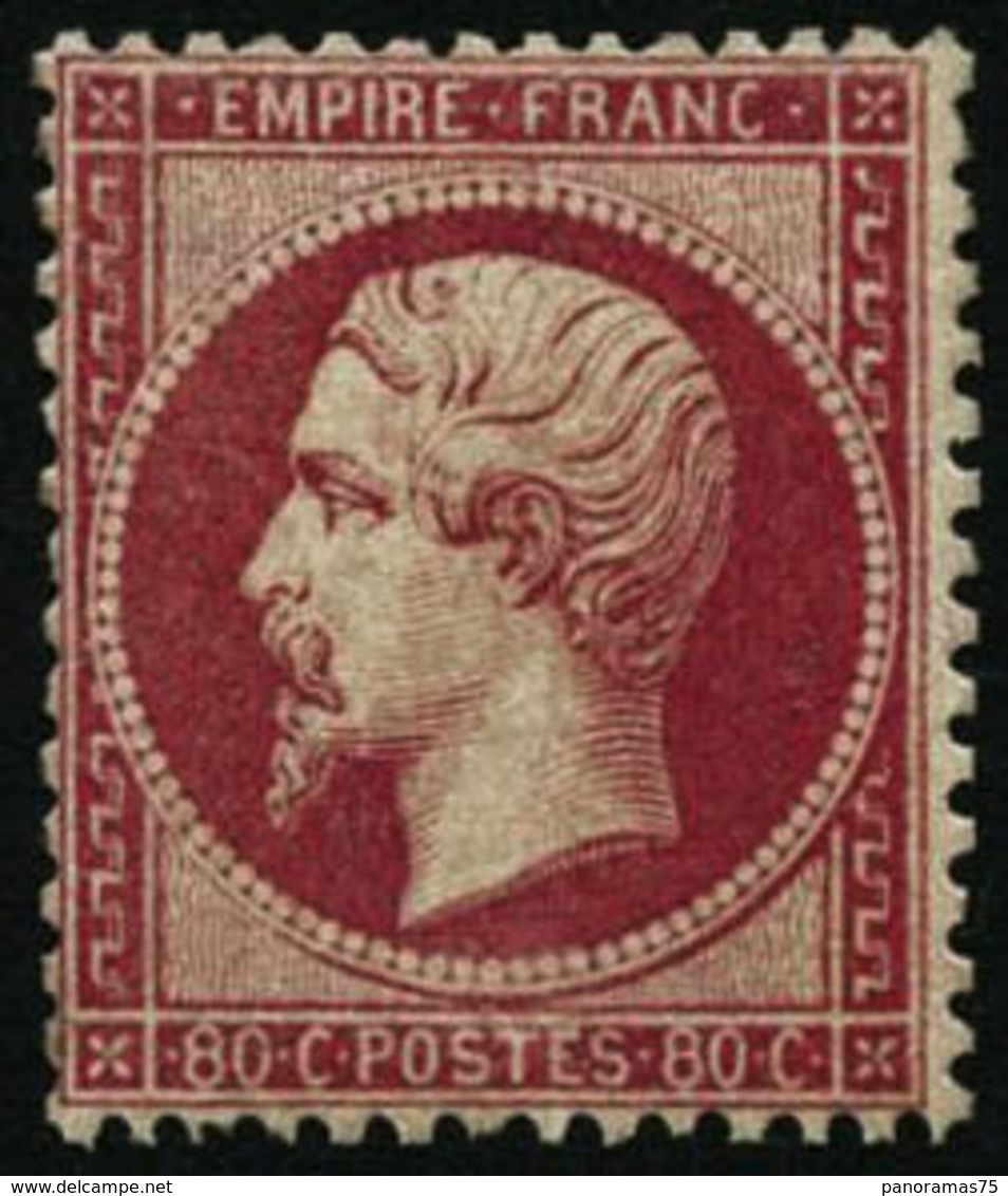 ** N°24 80c Rose, Quasi SC - TB - 1862 Napoleone III