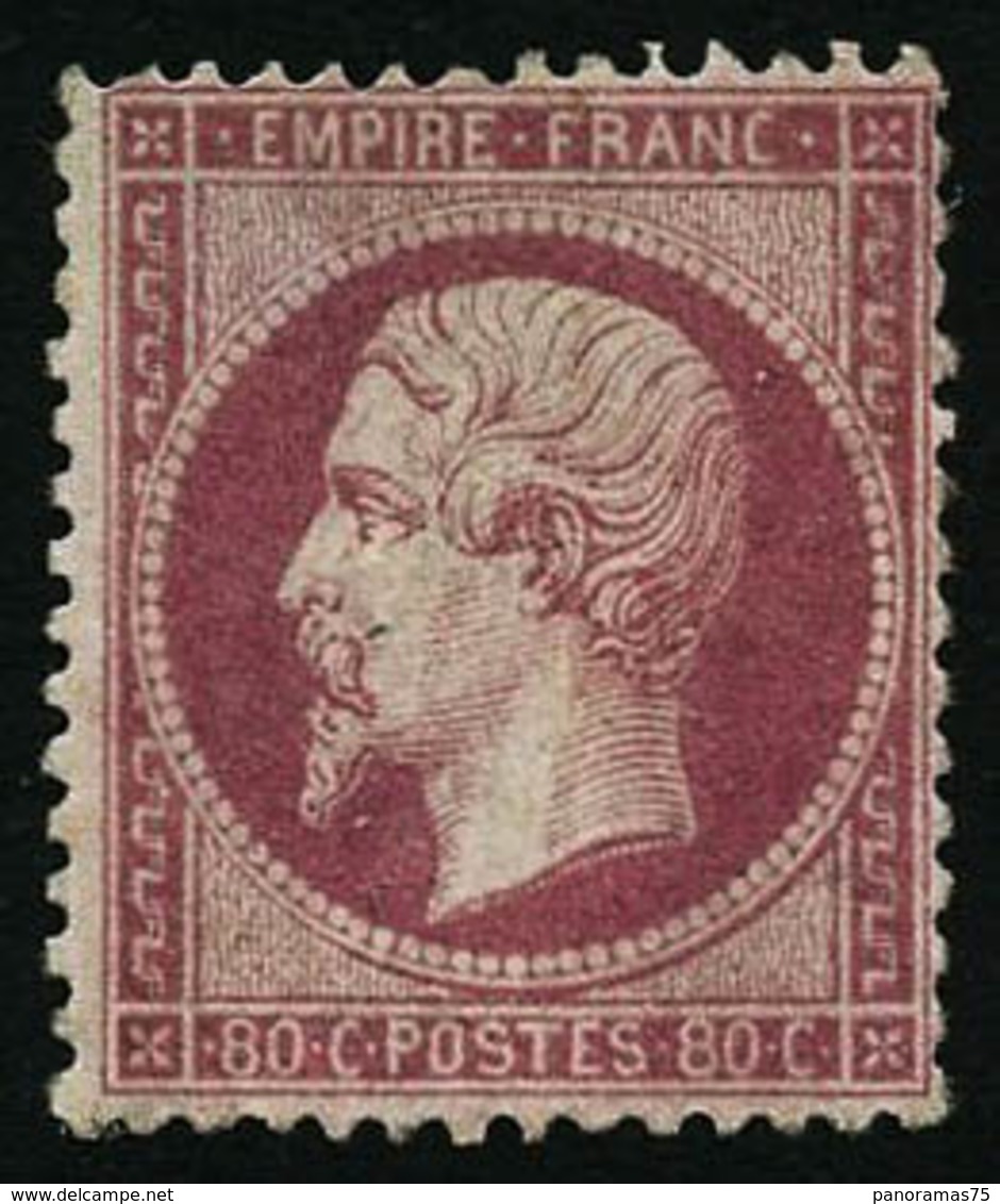 * N°24 80c Rose - TB - 1862 Napoléon III.