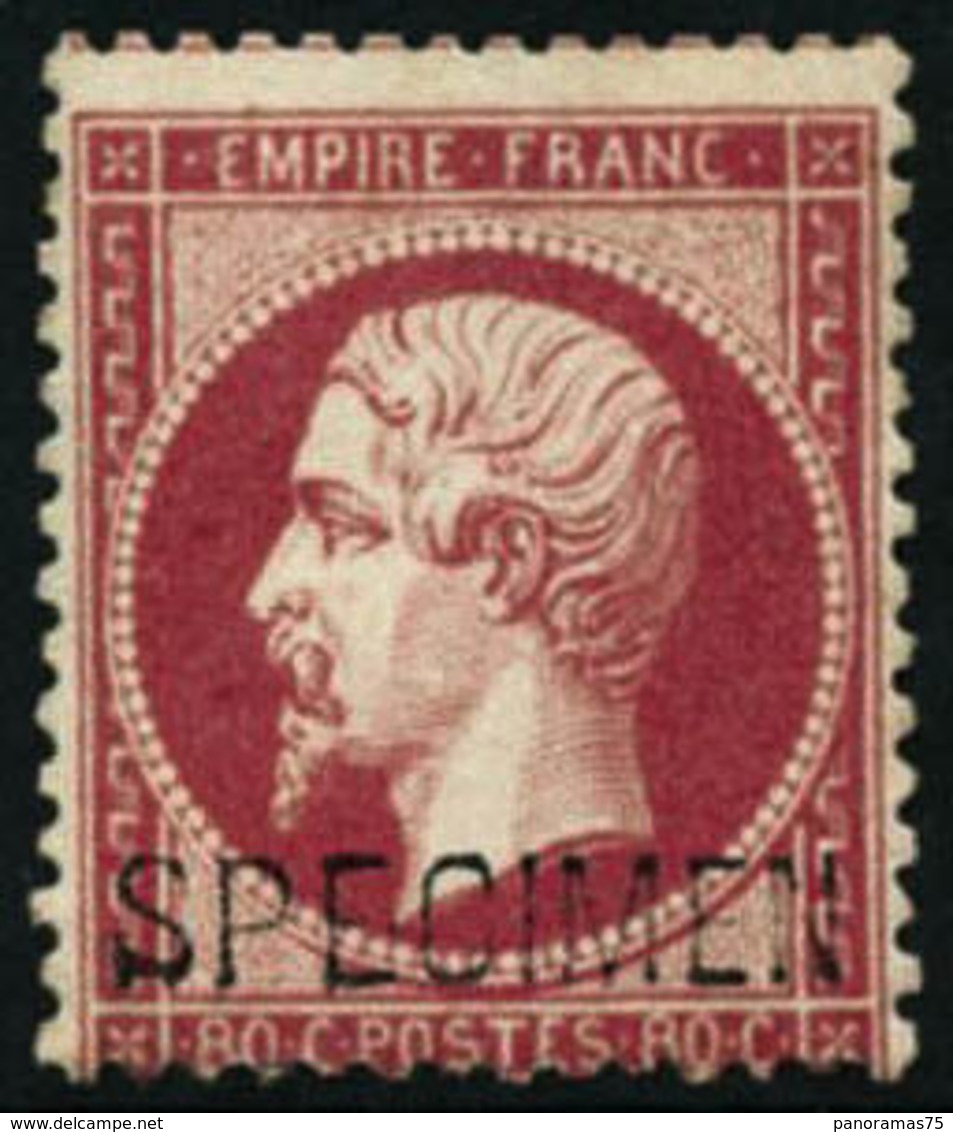 ** N°24d 80c Rose - TB - 1862 Napoleone III