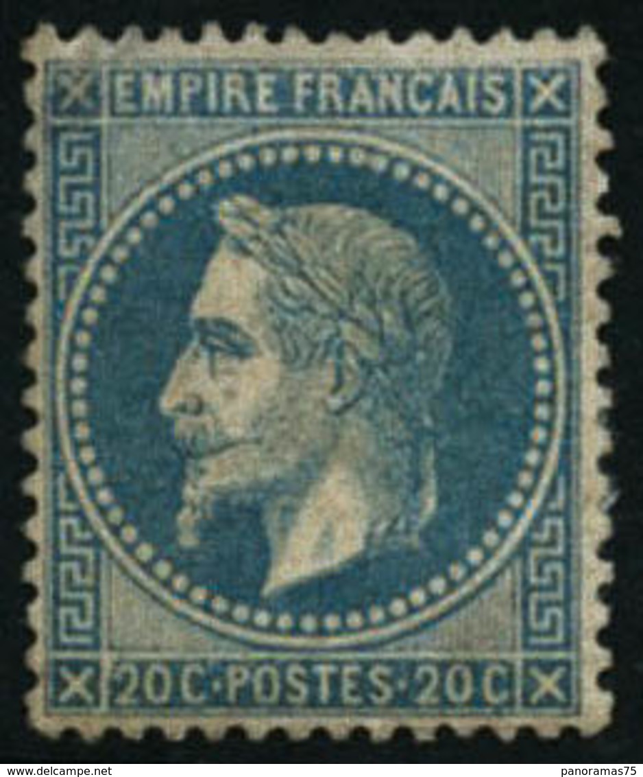 * N°29B 20c Bleu, Type II - TB - 1863-1870 Napoléon III Lauré