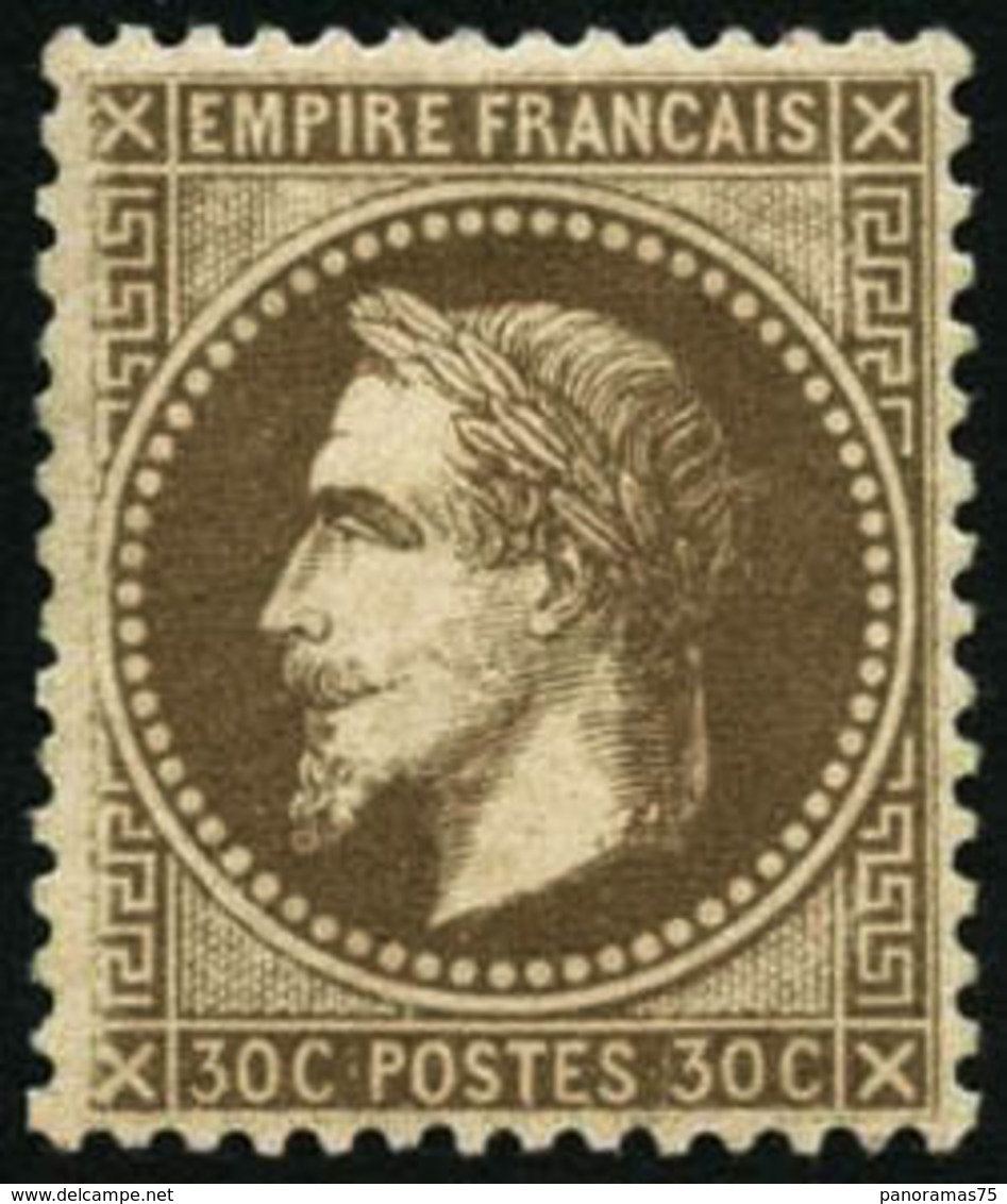 ** N°30 30c Brun - TB - 1863-1870 Napoléon III Con Laureles