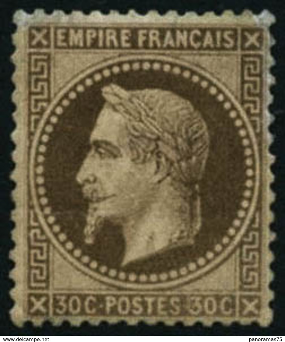 ** N°30 30c Brun - TB - 1863-1870 Napoléon III Con Laureles