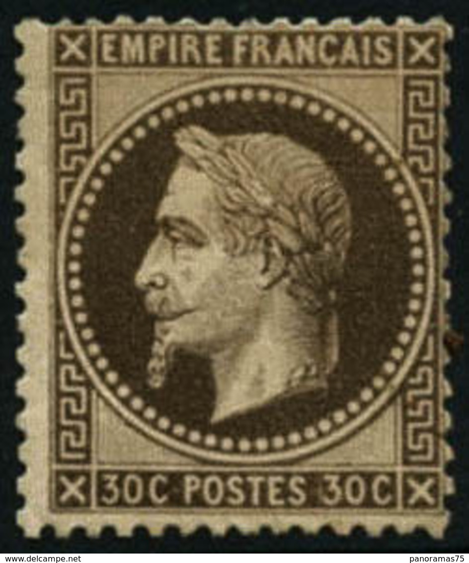 ** N°30 30c Brun - TB - 1863-1870 Napoléon III Lauré