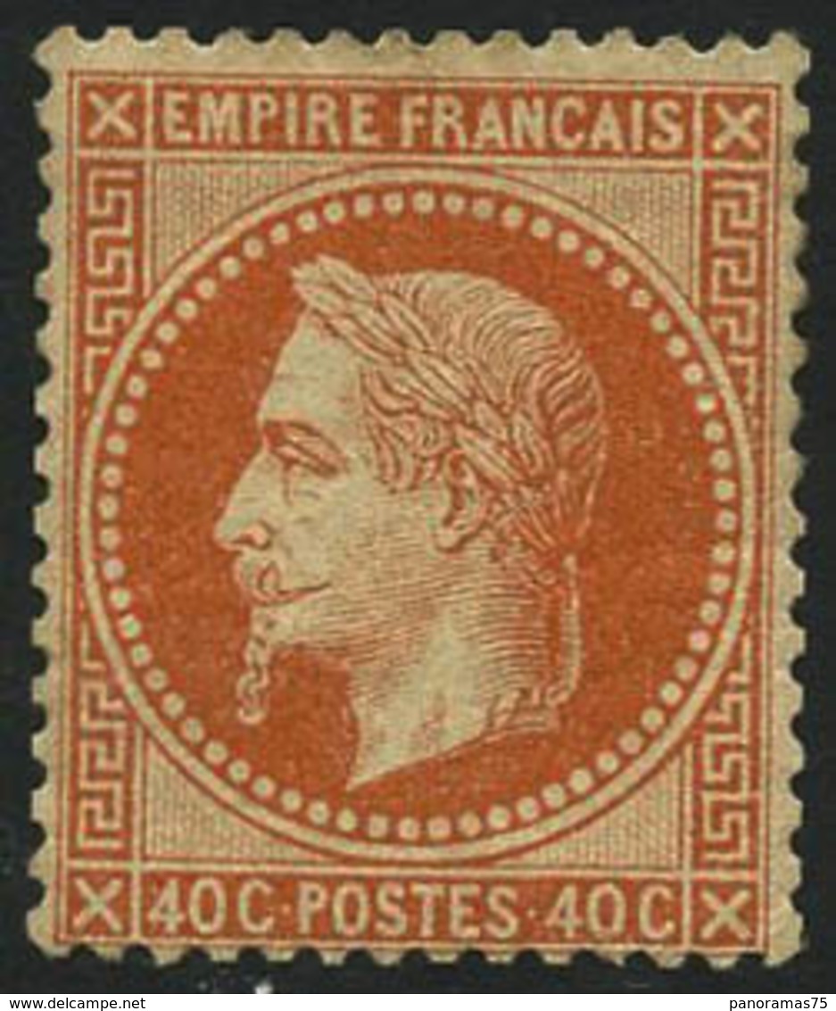 ** N°31 40c Orange - TB - 1863-1870 Napoléon III Lauré