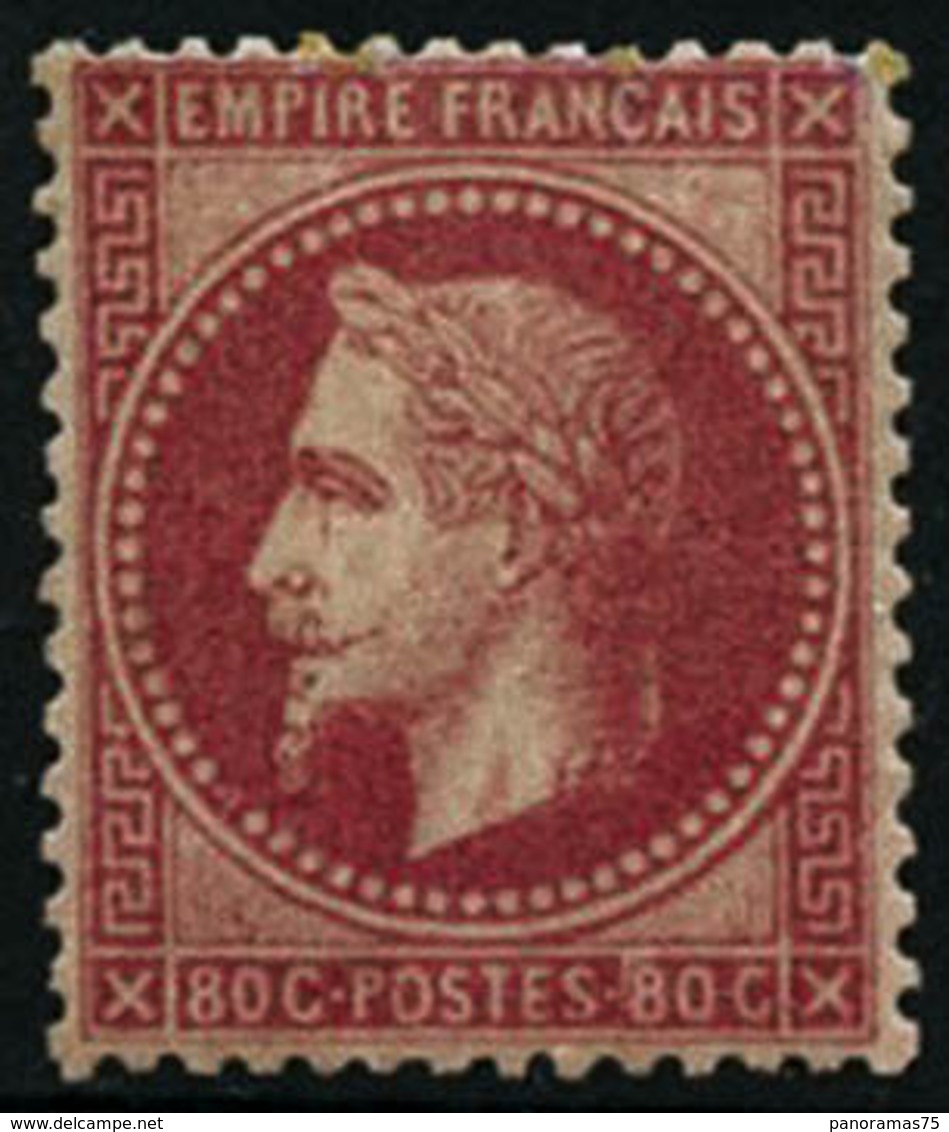 ** N°32 80c Rose, Centrage Parfait - TB - 1863-1870 Napoléon III Lauré