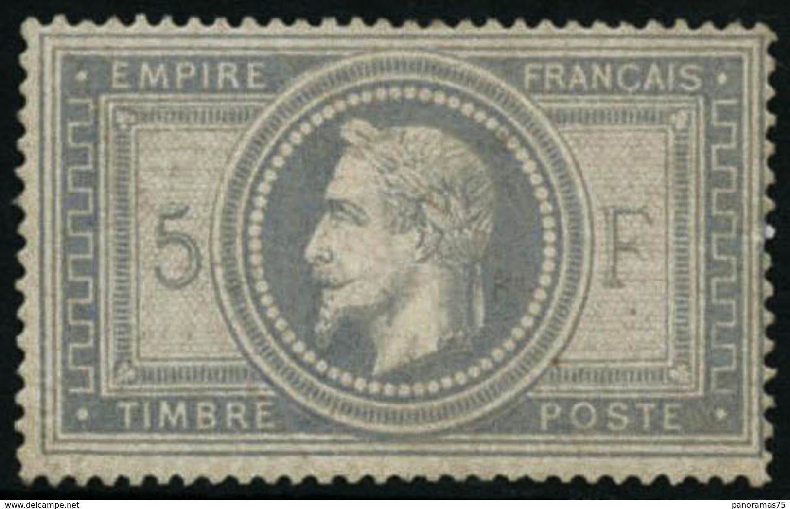 * N°33 5F Empire - TB - 1863-1870 Napoleone III Con Gli Allori