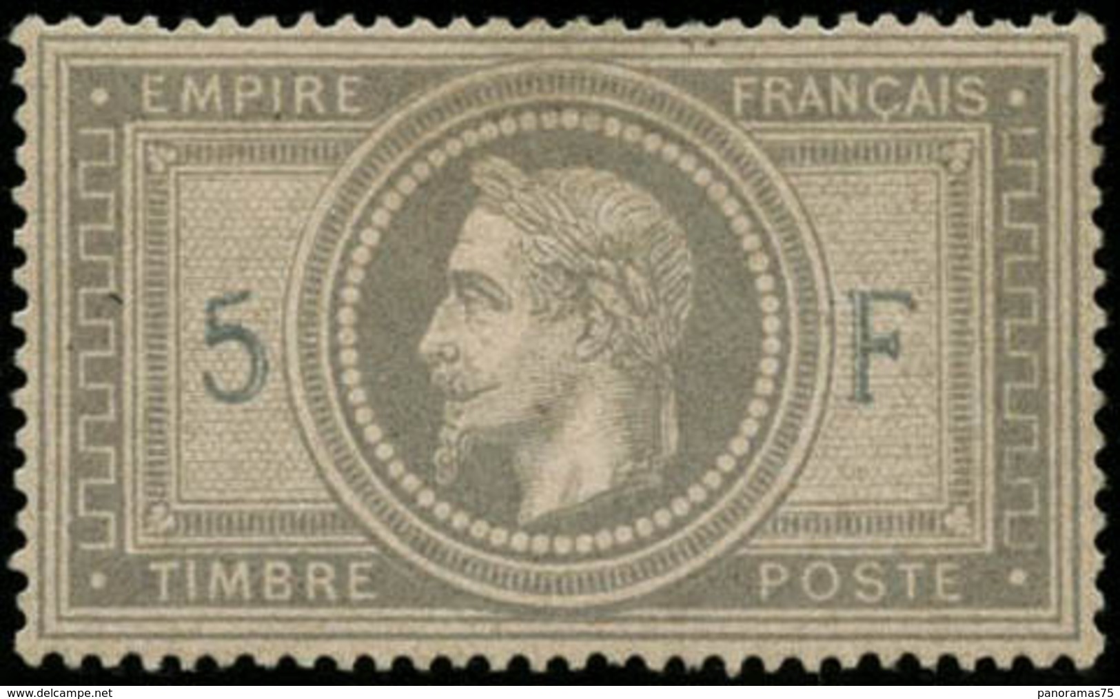 * N°33 5F Empire - TB - 1863-1870 Napoleone III Con Gli Allori