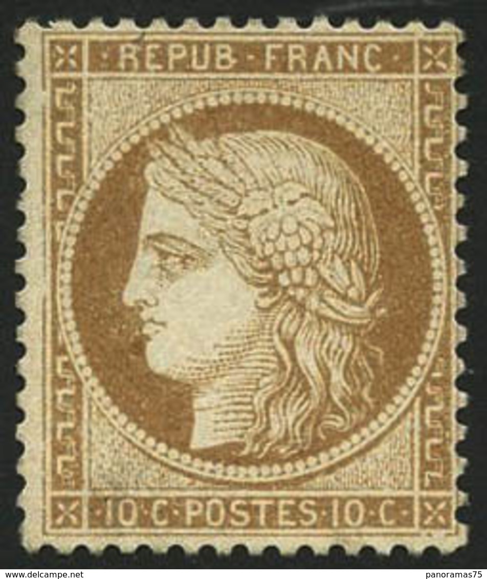 ** N°36 10c Bistre - TB - 1870 Siège De Paris