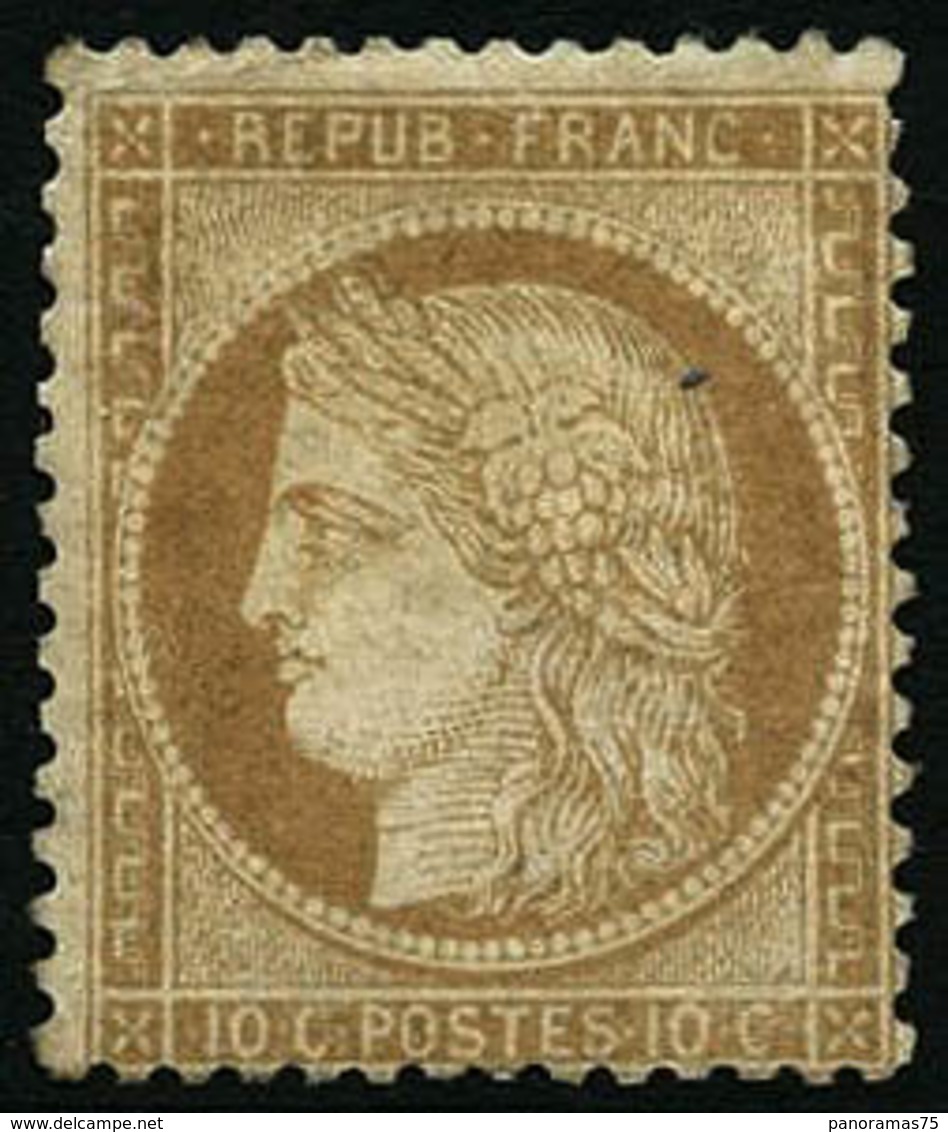 * N°36 10c Bistre, Quasi SC - B - 1870 Belagerung Von Paris