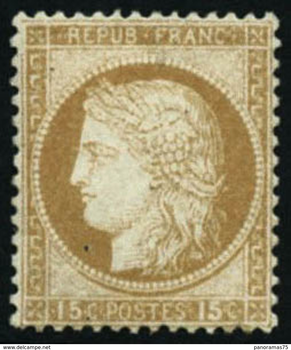 ** N°55 15c Bistre - TB - 1871-1875 Ceres