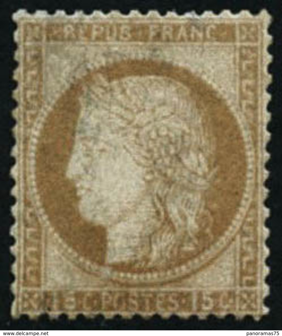 ** N°55 15c Bistre - TB - 1871-1875 Ceres