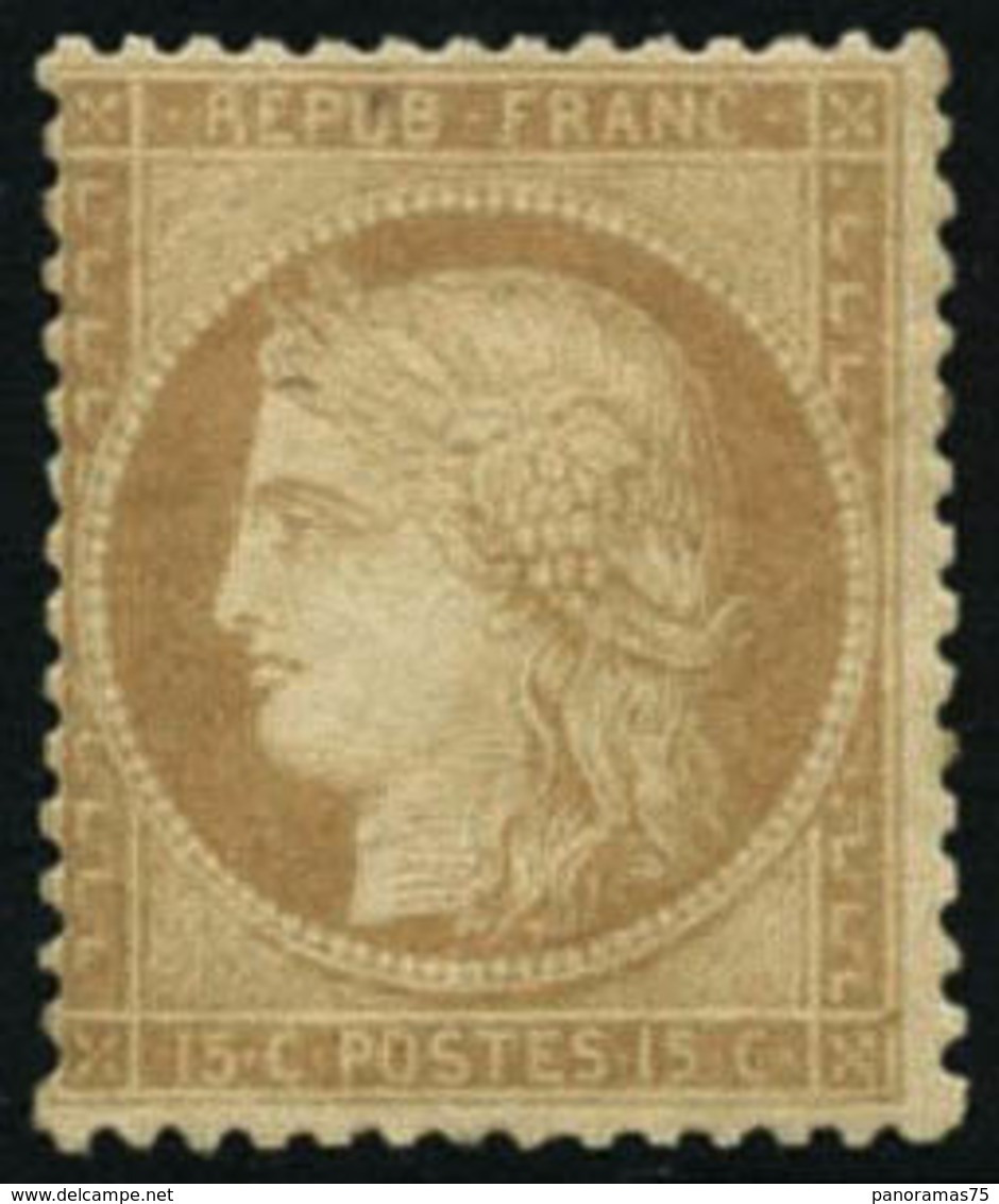 ** N°59 15c Bistre - TB - 1871-1875 Ceres