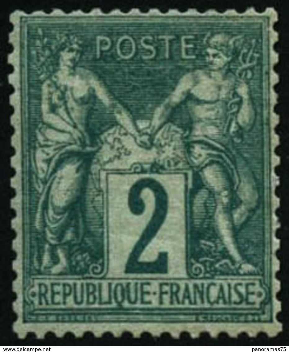 ** N°62 2c Vert - TB - 1876-1878 Sage (Type I)