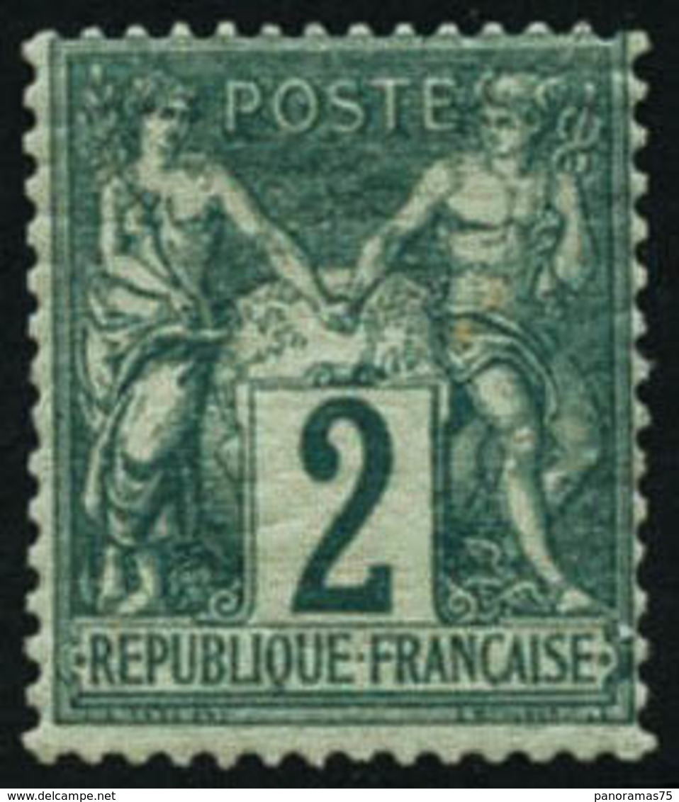 ** N°62 2c Vert - TB - 1876-1878 Sage (Type I)