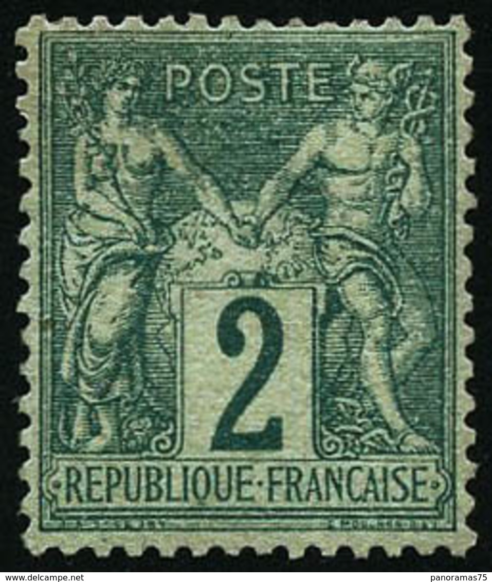 * N°62 2c Vert - TB - 1876-1878 Sage (Type I)