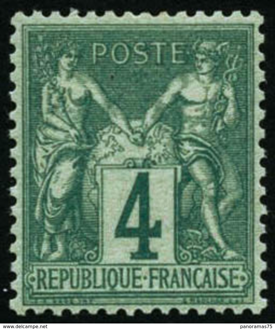 * N°63 4c Vert - TB - 1876-1878 Sage (Typ I)