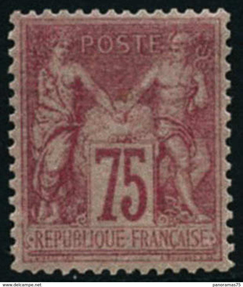 ** N°81 75c Rose, Pièce De Luxe, Signé Brun Et Calves - TB - 1876-1898 Sage (Type II)