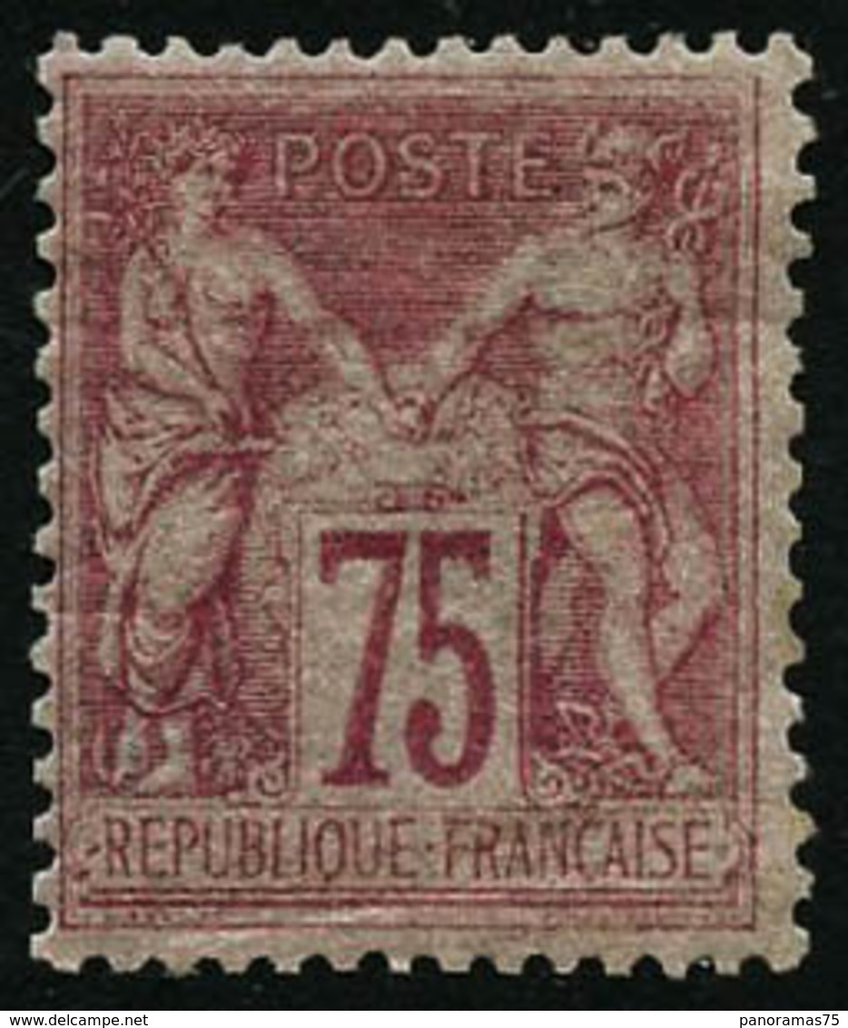 ** N°81 75c Rose, Pièce De Luxe - TB - 1876-1898 Sage (Type II)