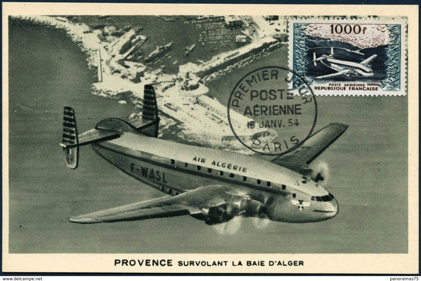 CP N°30/3 Les 4 Val Sur 4 Cartes Maximum 1er Jour 16/1/54 - TB - Otros & Sin Clasificación